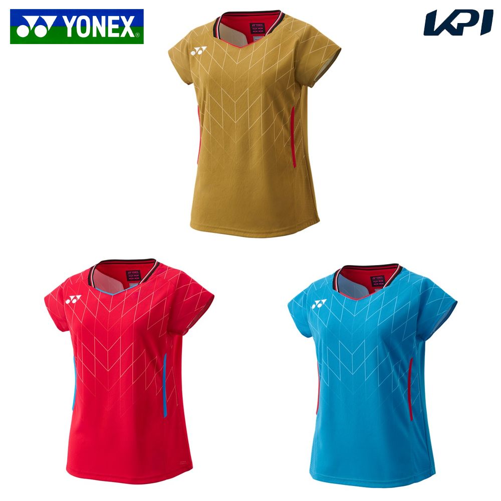 ヨネックス YONEX バドミントンウェア レディース   ウィメンズゲームシャツ（フィットシャツ） 20915 2025SS