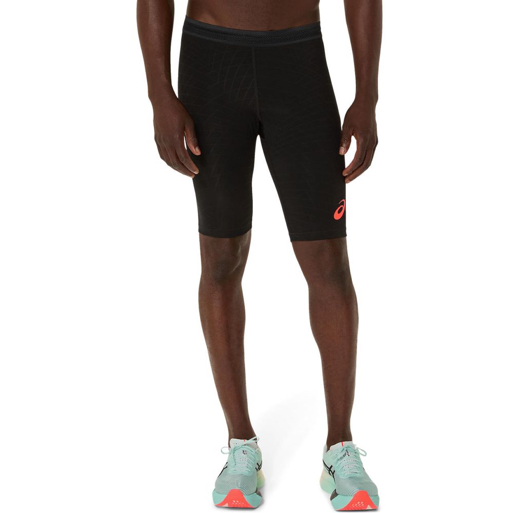 アシックス asics 陸上ウェア メンズ   MMSスピードミドルタイツ 2091A742-001 2025SS