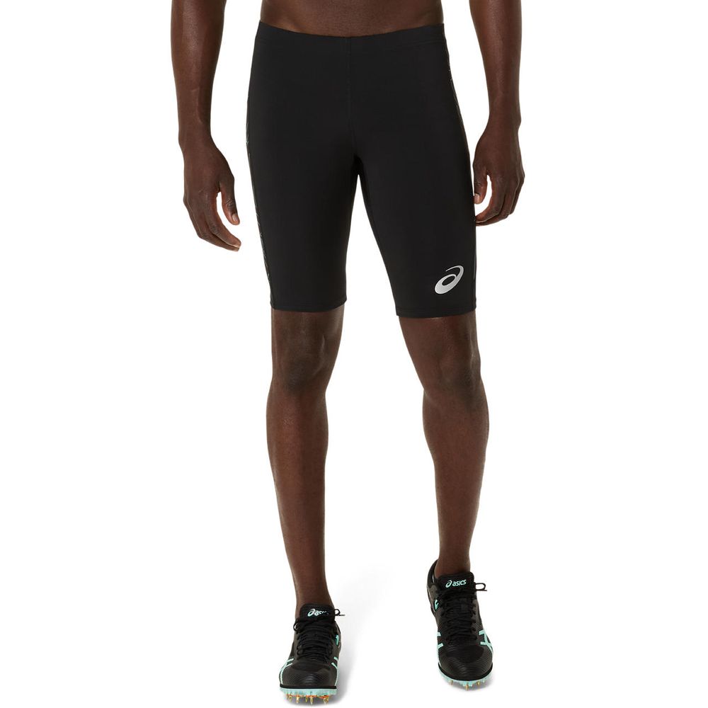 アシックス asics 陸上ウェア メンズ   グラフィックミドルタイツ 2091A745-002 2025SS