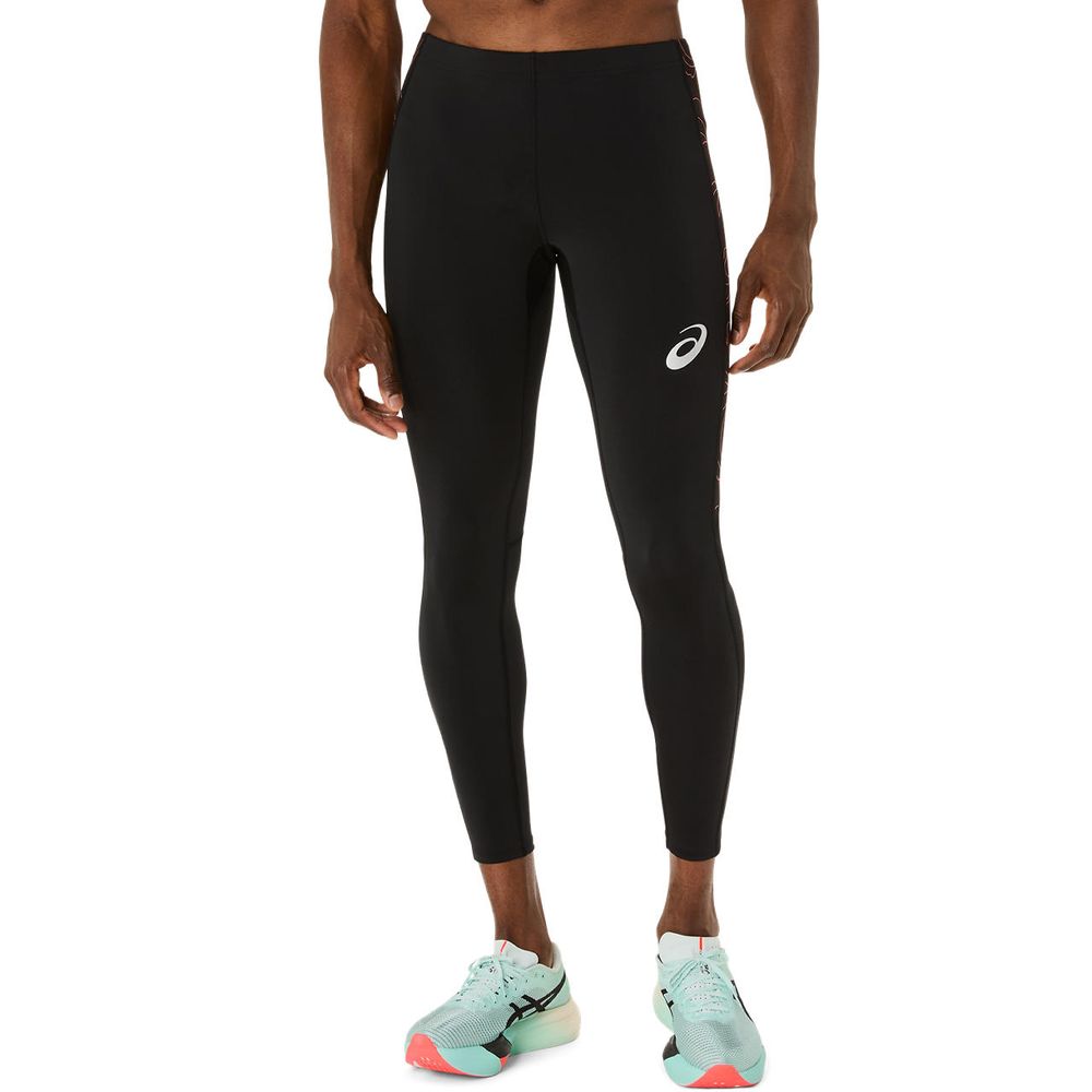 アシックス asics 陸上ウェア メンズ   グラフィックロングタイツ 2091A746-001 2025SS