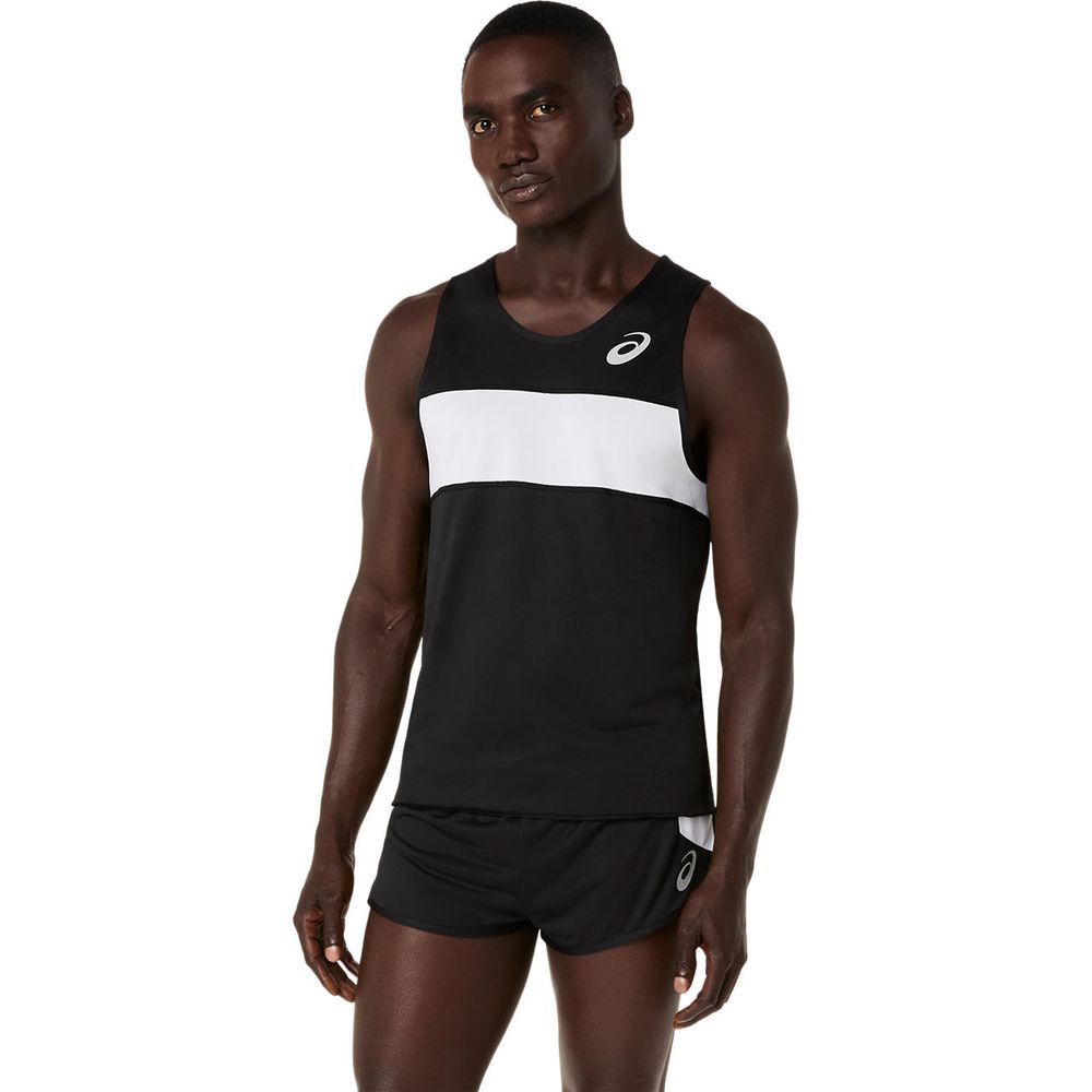 アシックス asics ランニングウェア メンズ   ランニングシャツ 2091A846 2026SS