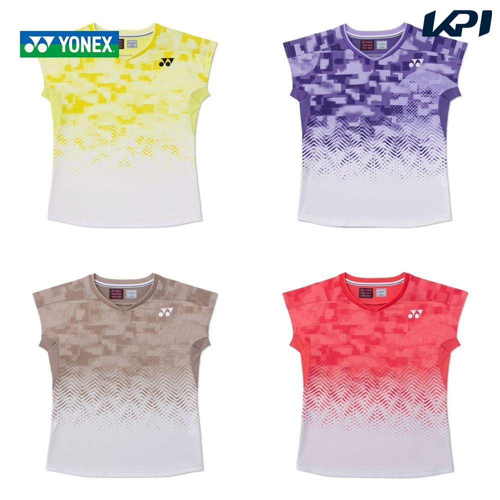 ヨネックス YONEX テニス バドミントン ウェア レディース   ウィメンズゲームシャツ（フィットシャツ） 21002 2026FW 8月下旬発売予定※予約