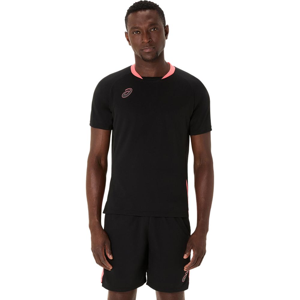 アシックス asics サッカーウェア メンズ   PRACTICE SS TOP 2101A303-001 2025SS