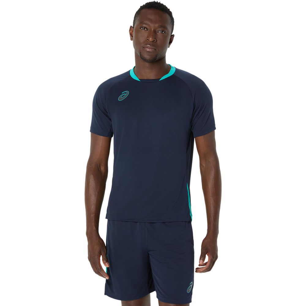アシックス asics サッカーウェア メンズ   PRACTICE SS TOP 2101A303-405 2025SS