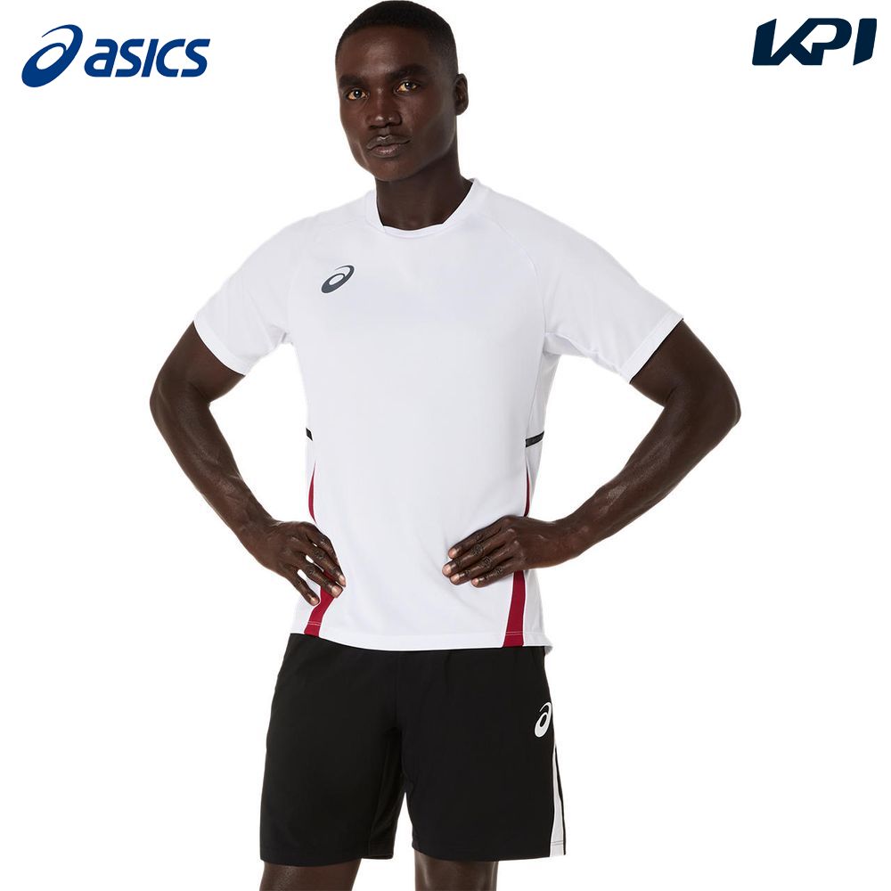アシックス asics サッカーウェア メンズ   プラクティス半袖シャツ 2101A344-100 2026SS