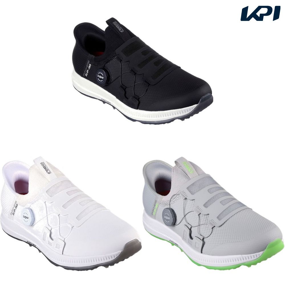 スケッチャーズ SKECHERS ゴルフシューズ メンズ   GO GOLF ELITE 5 SLIP IN 214066