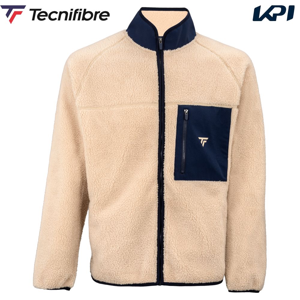 テクニファイバー Tecnifibre テニスウェア メンズ Tecnifibre Textile  SHERPA FULL ZIP JACKET SAND フルジップジャケット 21SHERSA 2026FW 10月上旬発売予定※予約