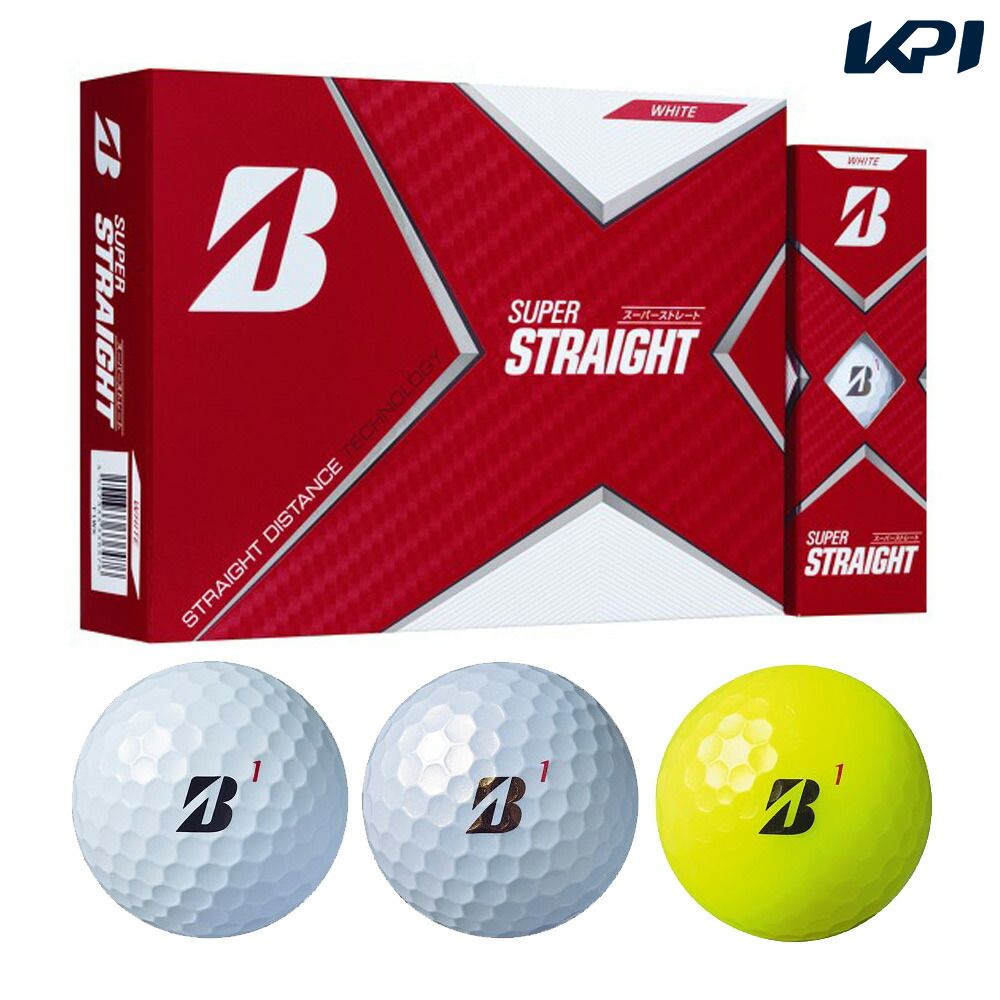 ブリヂストンゴルフ BRIDGESTONE GOLF ゴルフボール  21 SUPER STRAIGHT スーパーストレート 21SUPER-STRAIGHT