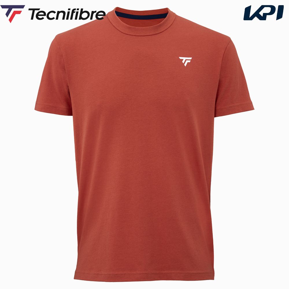 テクニファイバー Tecnifibre テニスウェア メンズ Tecnifibre Textile  GRAPHIC TEES TERRACOTA グラフィック Tシャツ 22GRAPTE 2026FW 10月上旬発売予定※予約