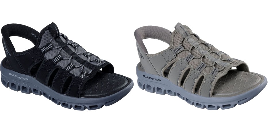 スケッチャーズ SKECHERS カジュアルシューズ メンズ   GLIDE STEP SANDAL - ONGOER 233381