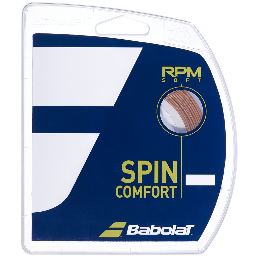 バボラ Babolat テニスガット・ストリング  RPM SOFT 200m ロール 243146