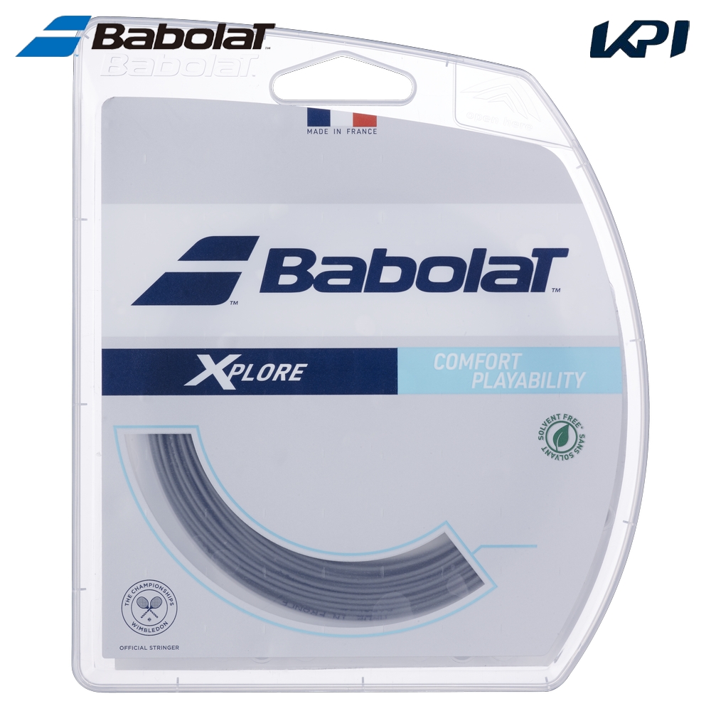 バボラ Babolat テニスガット・ストリング    XPLORE 12M エクスプロール 12m 241153-3027 7月下旬発売予定※予約