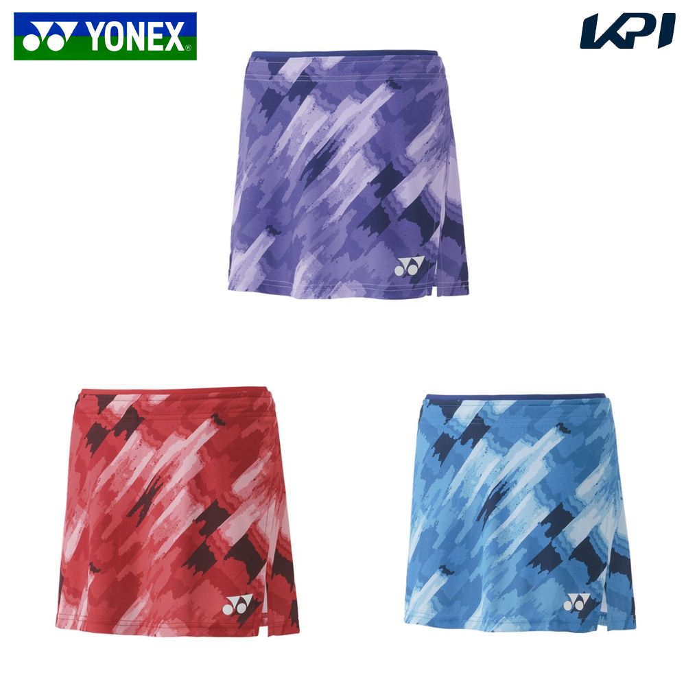 ヨネックス YONEX テニスウェア レディース   スカート（インナースパッツ付） 26130 2024FW