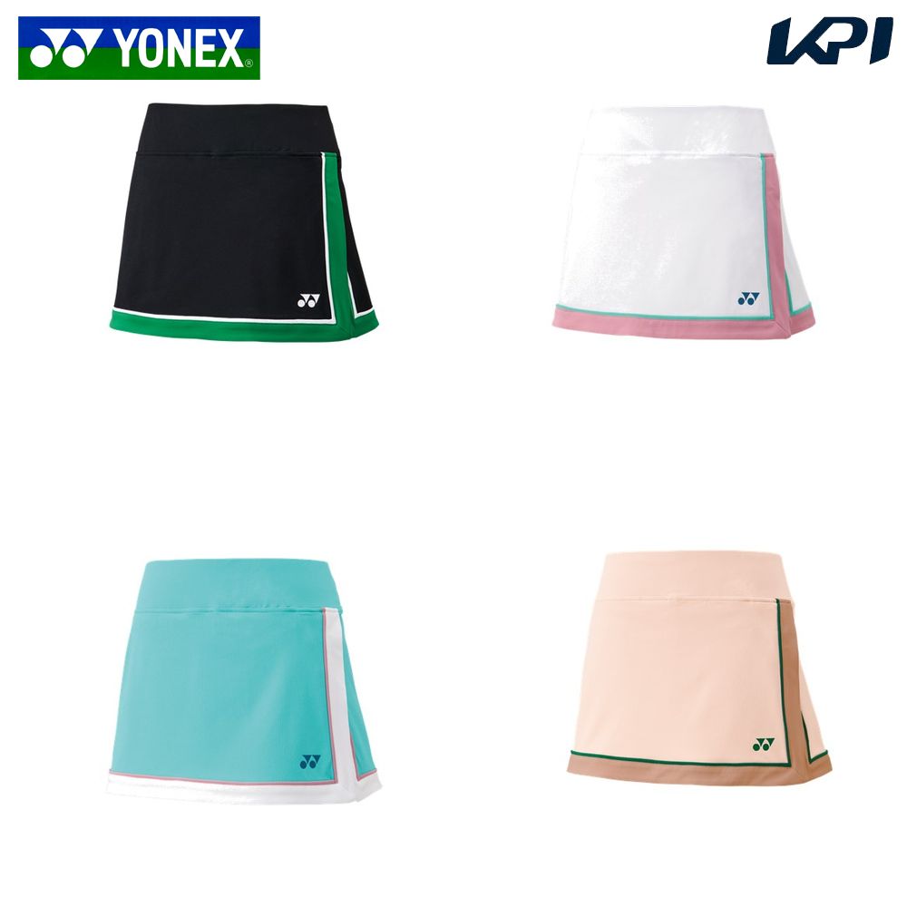 ヨネックス YONEX テニスウェア レディース   スカート（インナースパッツ付） 26149 2025SS