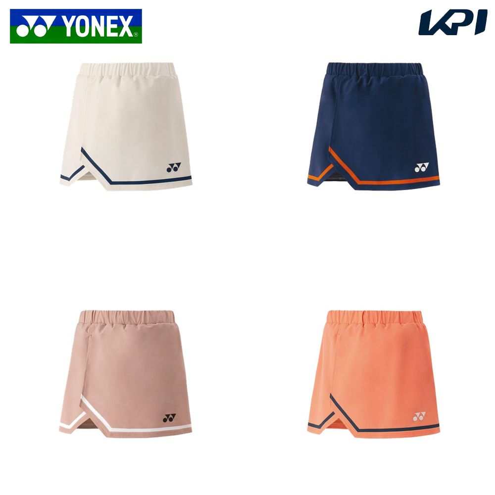 ヨネックス YONEX テニスウェア レディース   ウィメンズスカート（インナースパッツ付） 26155 2025FW 8月下旬発売予定※予約