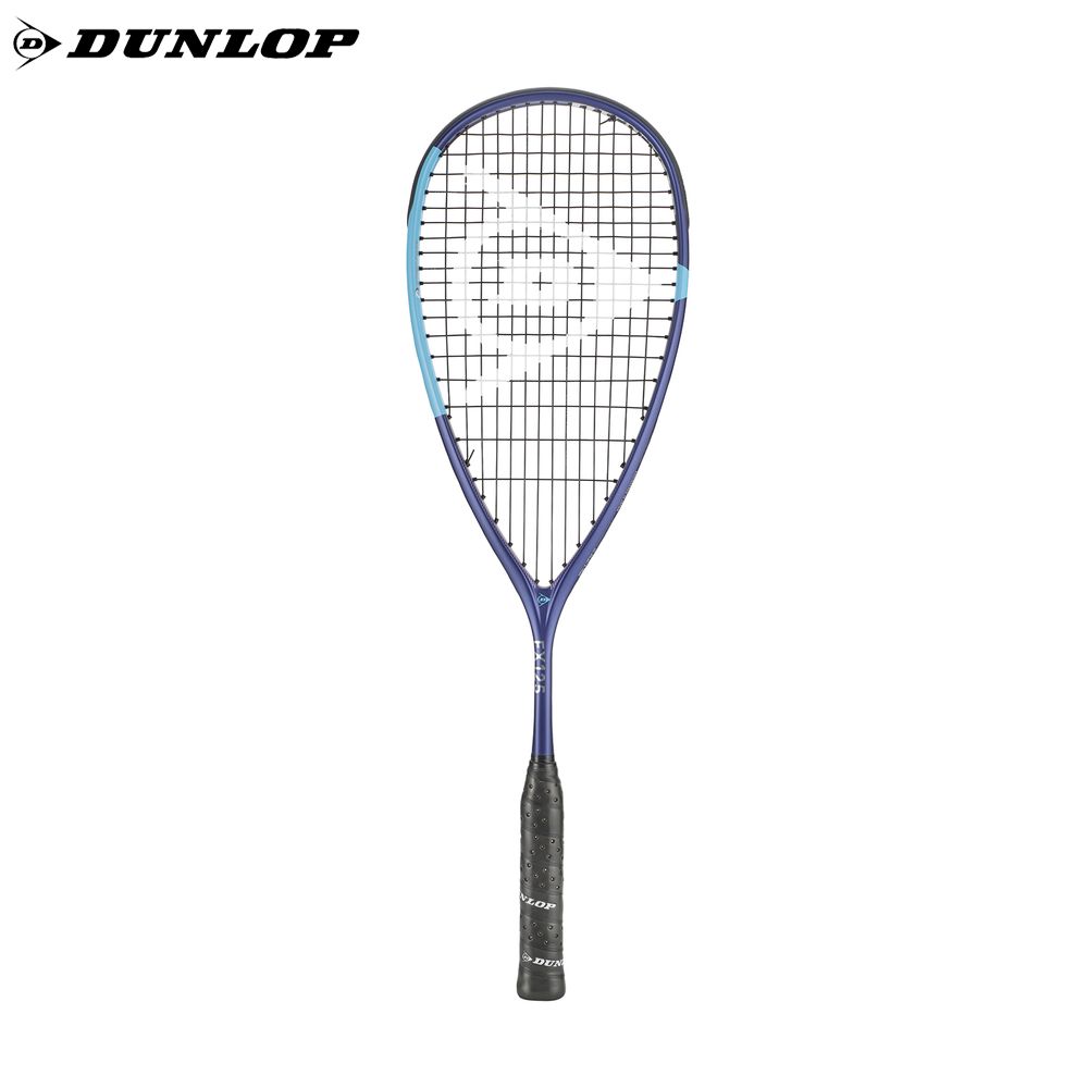 「ガット張り上げ済」ダンロップ DUNLOP スカッシュラケット    SR FX125 DSQ2608 9月下旬発売予定※予約