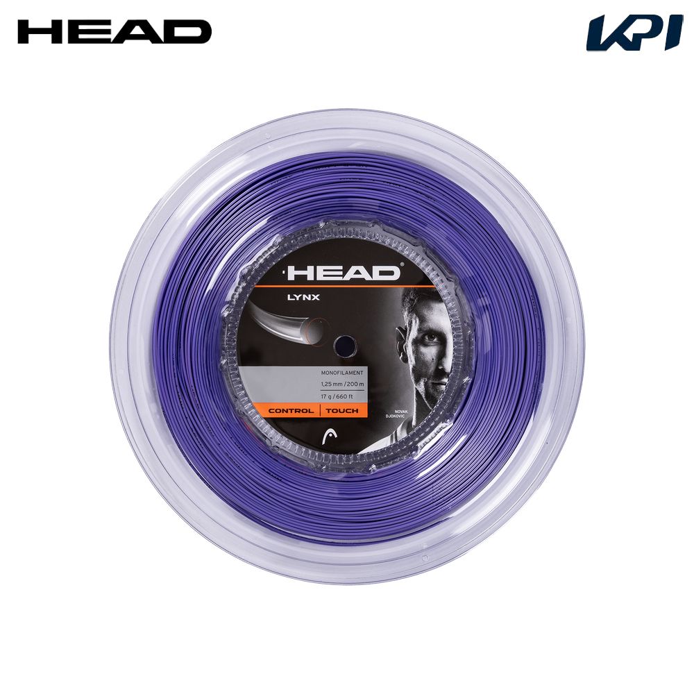 ヘッド HEAD テニスガット・ストリング    Lynx リンクス 200mロール 281794-PU