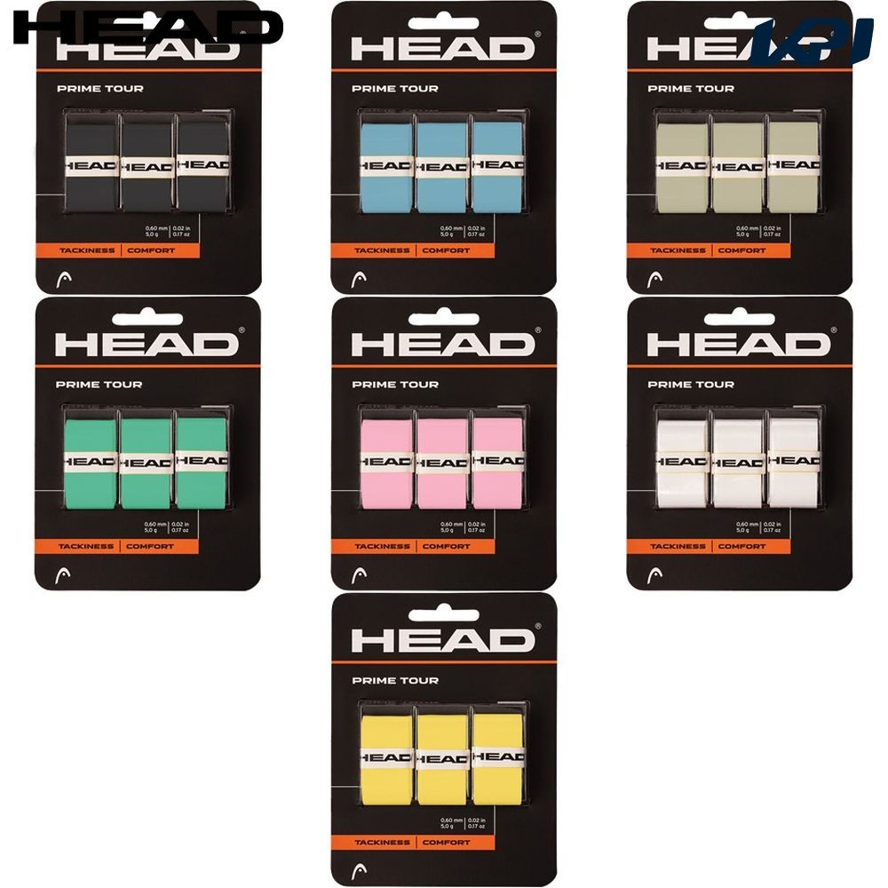 ヘッド HEAD テニスグリップテープ  PRIME TOUR 3P(OVERGRIP) 285621