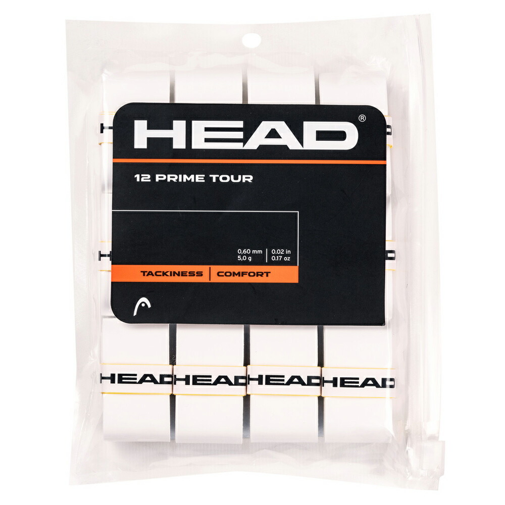 ヘッド HEAD テニス・バドミントン グリップテープ  PRIME TOUR プライム・ツアー 12本入 オーバーグリップテープ 285631