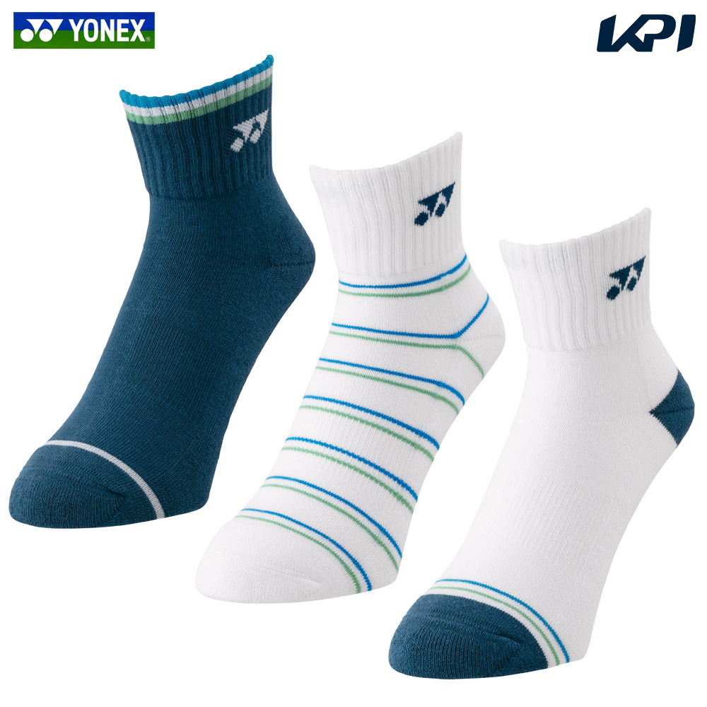 「3足組」ヨネックス YONEX テニスウェア レディース   ウィメンズアンクルソックス 3P 3足セット 3Pソックス 受注会限定 29236Y 2025FW 7月下旬発売予定※予約