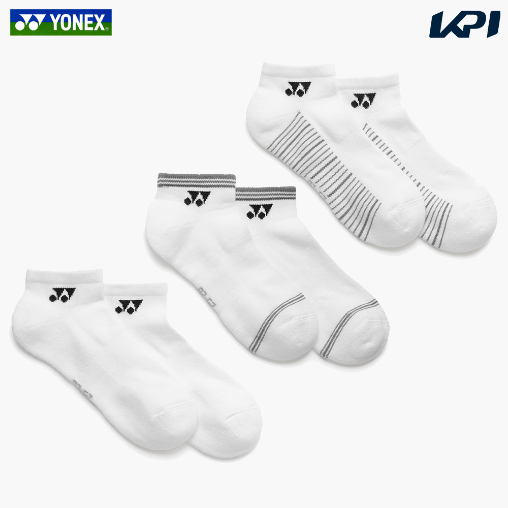 「3足セット」ヨネックス YONEX テニスウェア レディース   ウィメンズ スニーカーインソックス 3P 受注会限定モデル 29265Y 2026SS 4月中旬発売予定※予約