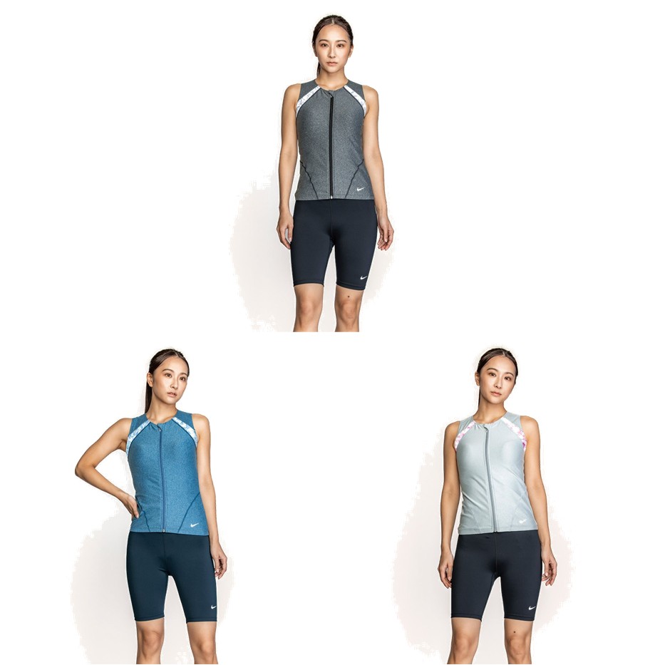 ナイキ NIKE 水泳水着 レディース   ＦＡ２４　ジップ付き袖なしセパレーツ 2993116