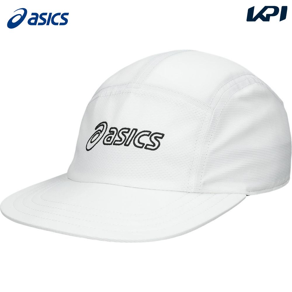 アシックス asics ランニングキャップ・バイザー ユニセックス   ランニング５パネルキャップ 3013B331-100