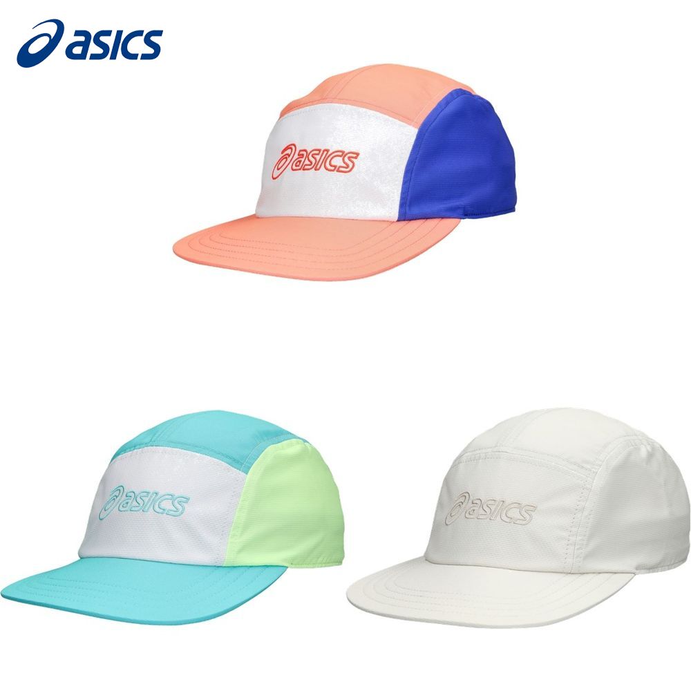 アシックス asics ランニングキャップ・バイザー ユニセックス   ランニング5パネルキャップ 3013B331