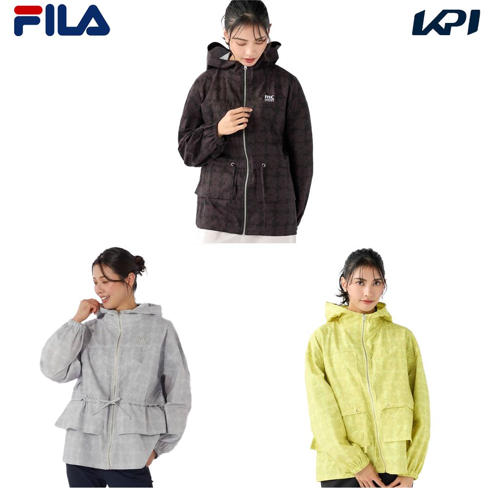 フィラ FILA アウトドアウェア レディース   ＭＣ裾フリルフルジップパーカ 313042 2023SS