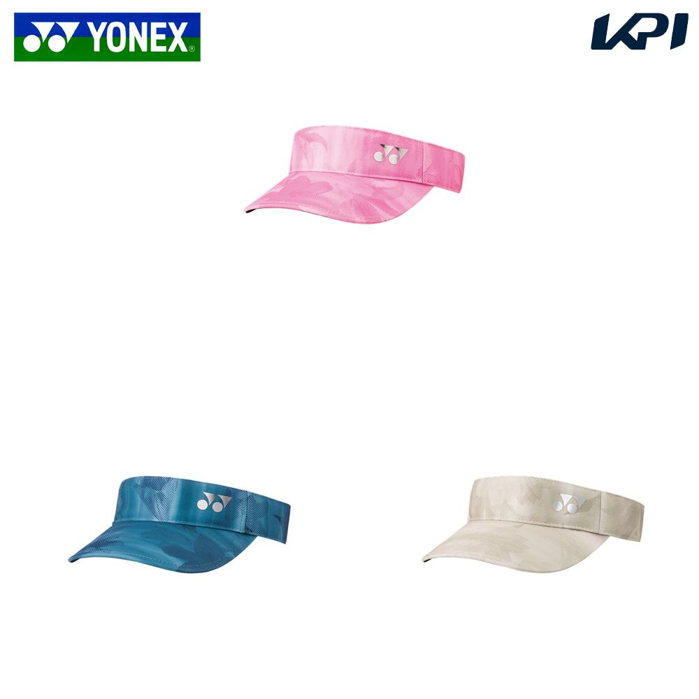 ヨネックス YONEX テニスウェア レディース FEEL SERIES  サンバイザー 40119 2025SS