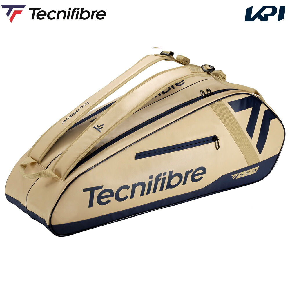 テクニファイバー Tecnifibre テニスバッグ・ケース  TOUR ENDURANCE SAND 6R  ツアーエンデュランス サンド （ラケット6本収納可）ラケットバッグ 40TOUBEI6R 8月上旬発売予定※予約