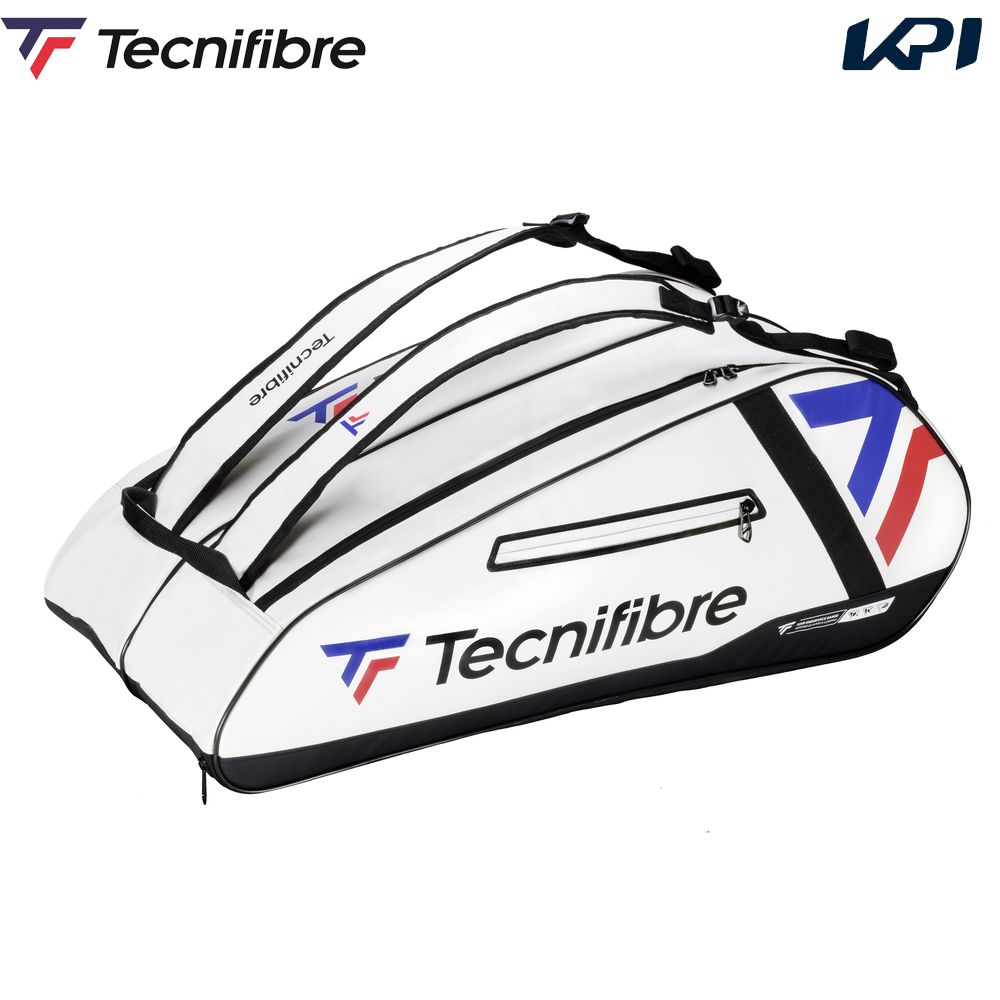 テクニファイバー Tecnifibre テニスバッグ・ケース    2025 TOUR ENDURANCE WHITE 12R ラケットバッグ（ラケット12本収納可） 40TOUW2512 1月下旬発売予定※予約