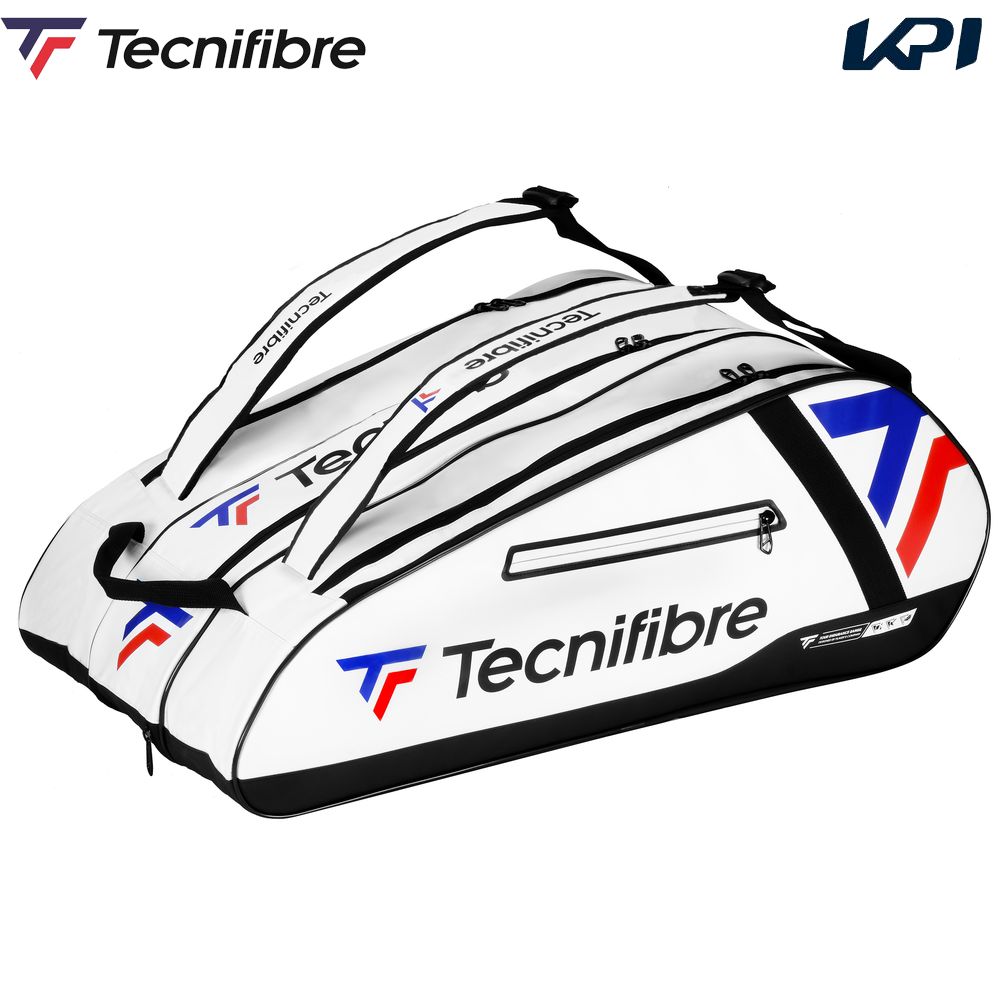 テクニファイバー Tecnifibre テニスバッグ・ケース    2025 TOUR ENDURANCE WHITE 15R ラケットバッグ（ラケット15本収納可） 40TOUW2515 1月下旬発売予定※予約