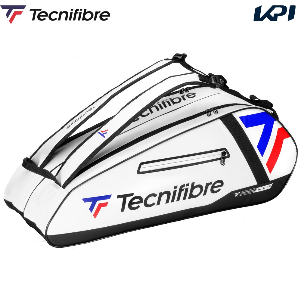 テクニファイバー Tecnifibre テニスバッグ・ケース    2025 TOUR ENDURANCE WHITE 6R ラケットバッグ（ラケット6本収納可） 40TOUW256R 1月下旬発売予定※予約