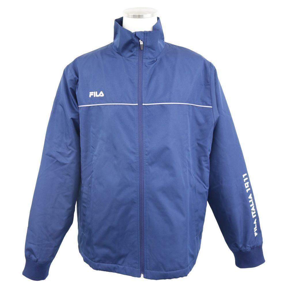 フィラ FILA ランニングウェア    【上下セット】ウィンドジャケット 443323X＋パンツ443343X 443323X-443343X-NV 2023FW