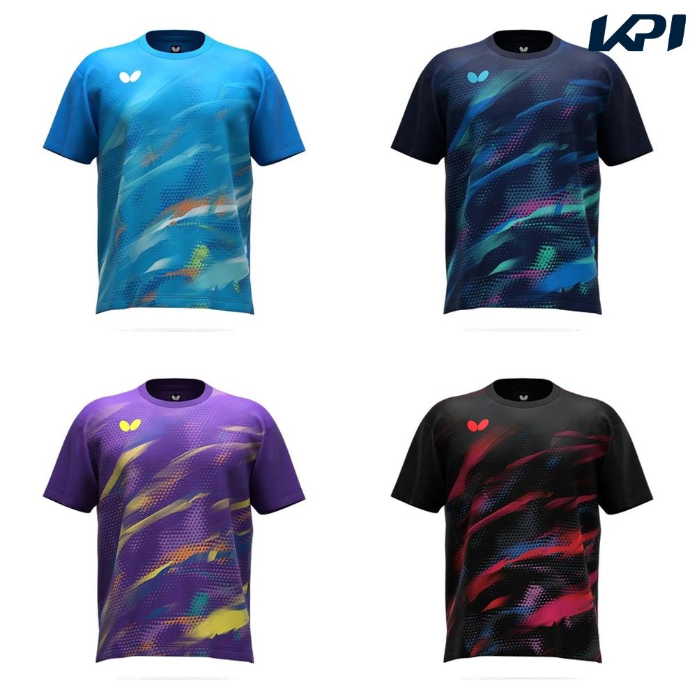 バタフライ Butterfly 卓球ウェア ユニセックス   アドロス・Ｔシャツ 47420 2025FW