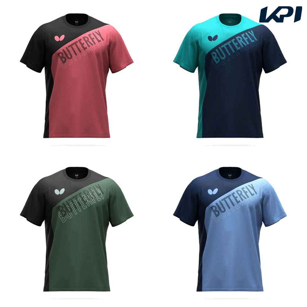 バタフライ Butterfly 卓球ウェア ユニセックス   ノイアル・Ｔシャツ 47430 2025FW