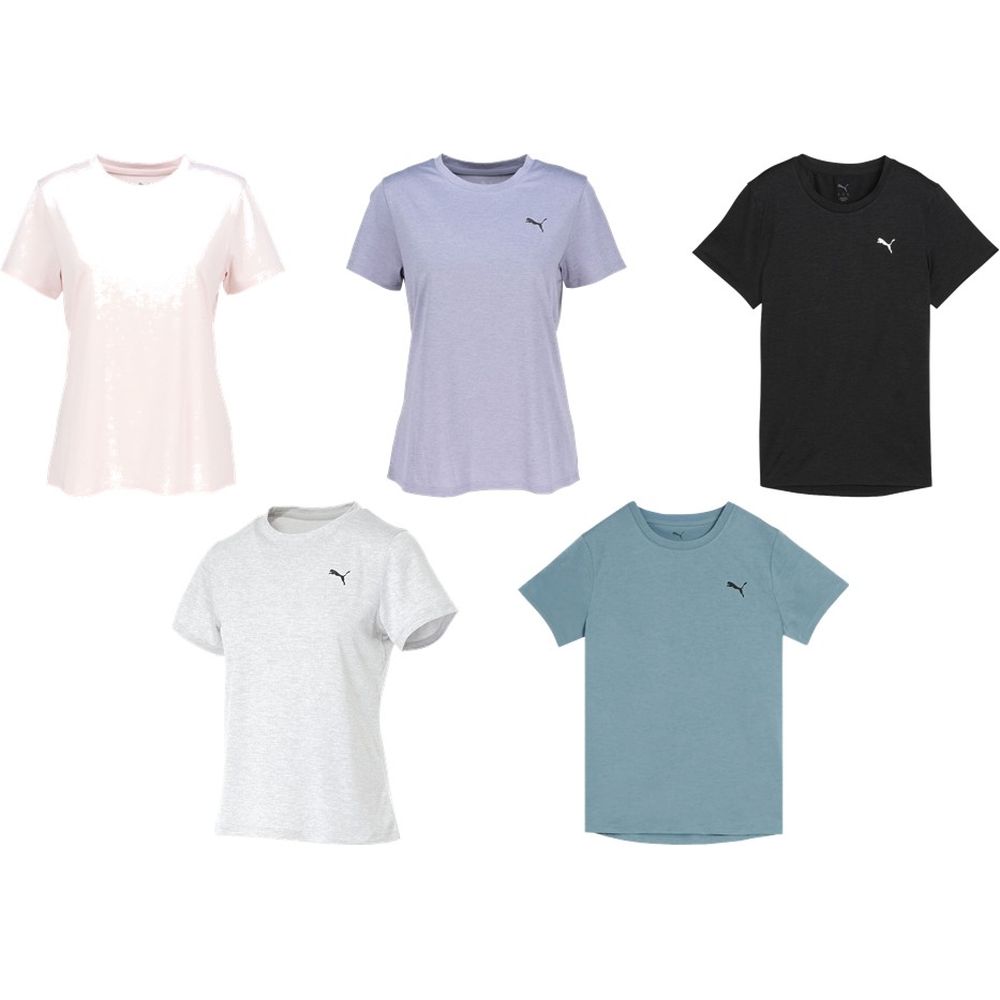 プーマ PUMA ウェルネスウェア レディース   W TAD ESS HEATHER Tシャツ 527331 2026SS