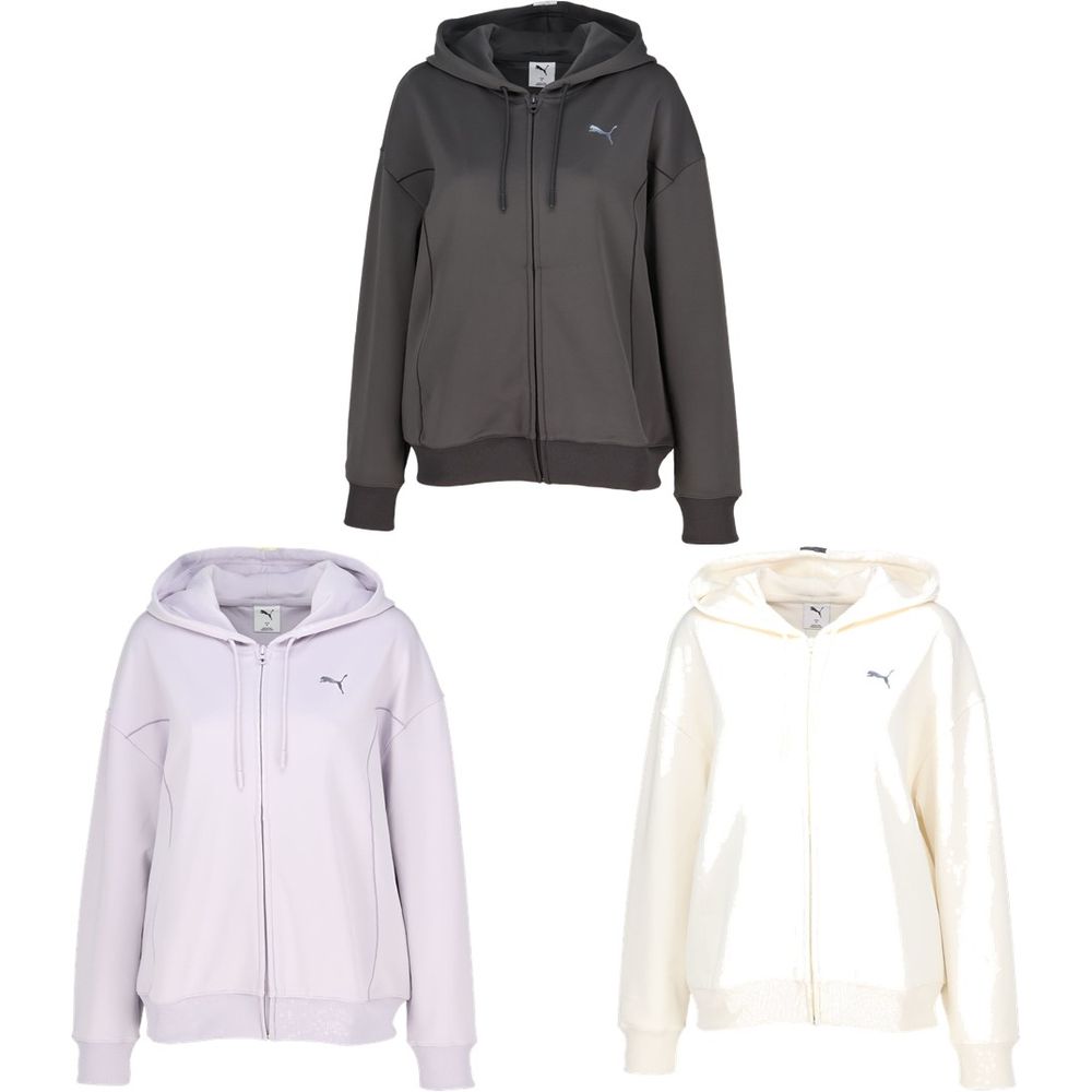プーマ PUMA ウェルネスウェア レディース   TRN EDGE ニットFZ HD 527991 2025FW