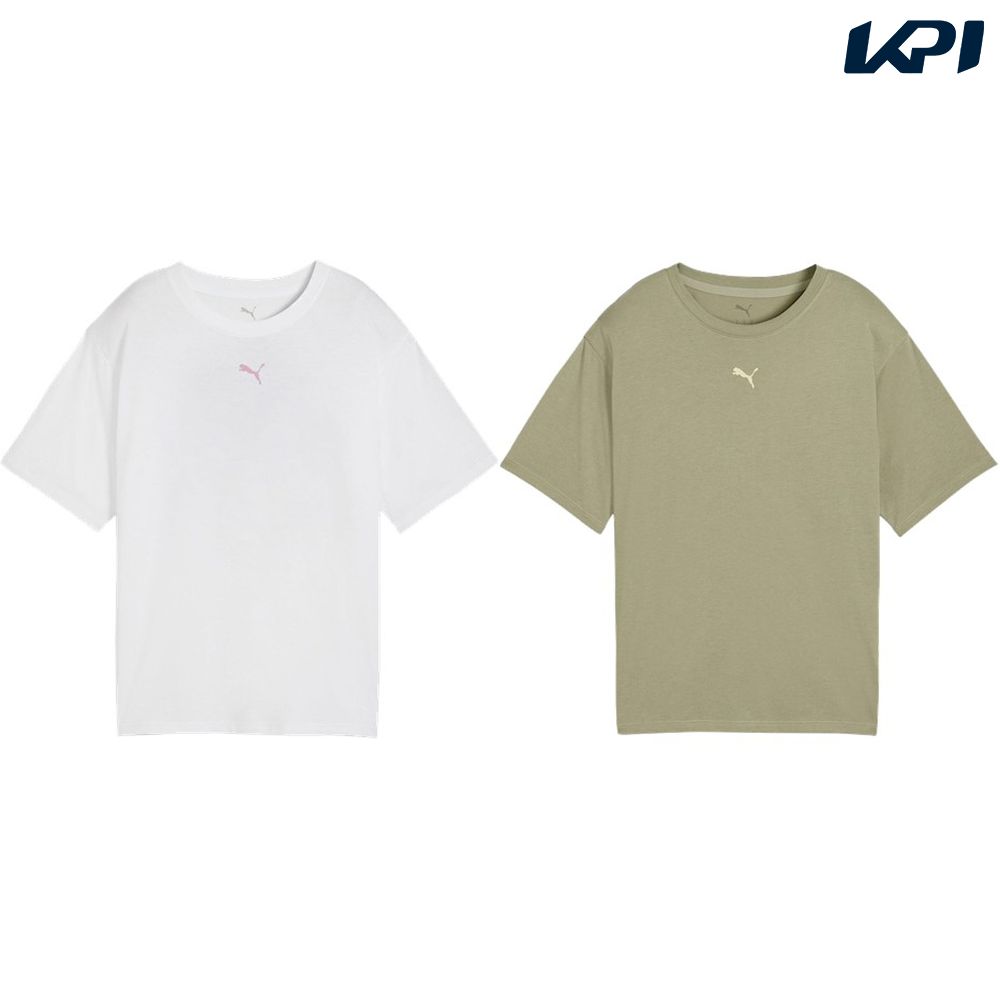 プーマ PUMA ウェルネスウェア レディース   W FLORAL CAT GRAPHIC Tシャツ 528309 2020SS