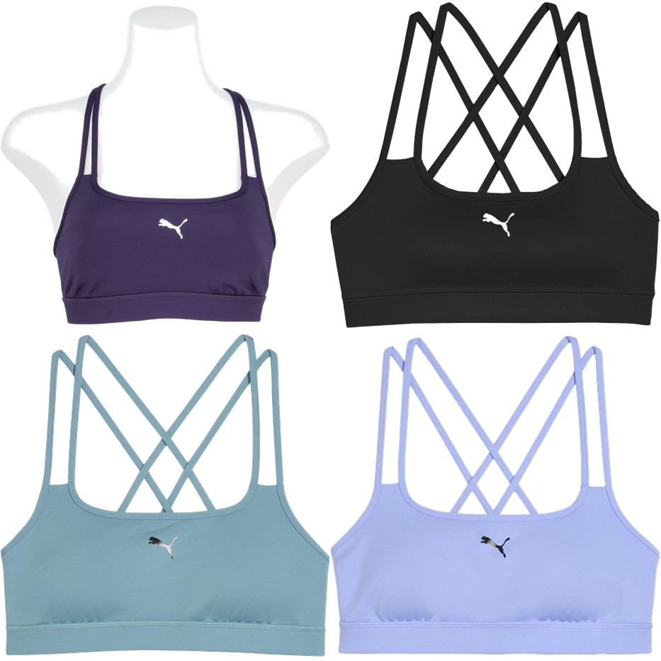 プーマ PUMA ウェルネスウェア レディース   MOVE STRAPPY LOWサポートブラトップ 528676 2026SS