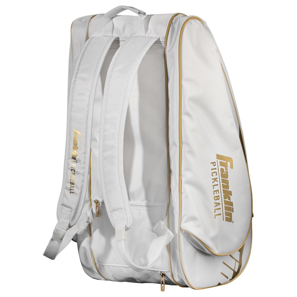 フランクリン Franklin ピックルボールバッグ・ケース    Pro Series Paddle Bag - Gold/White  52883C4