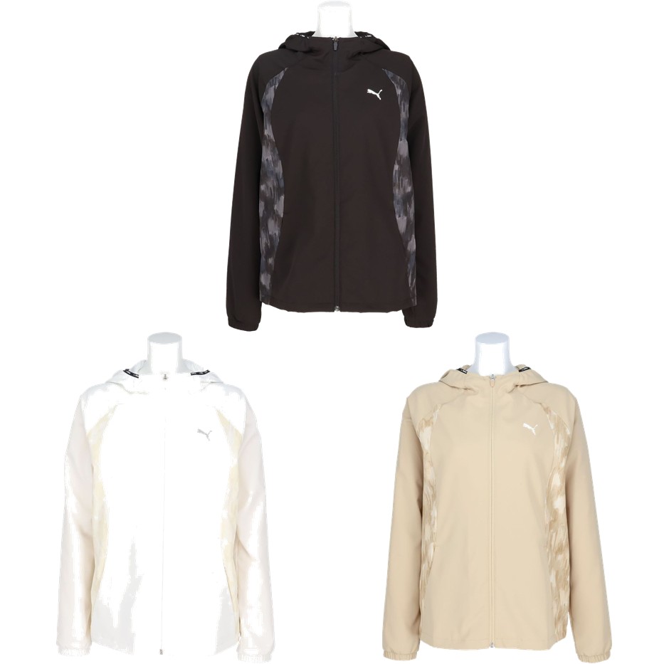 プーマ PUMA ウェルネスウェア レディース   クロス AOP JKT 528892 2026SS