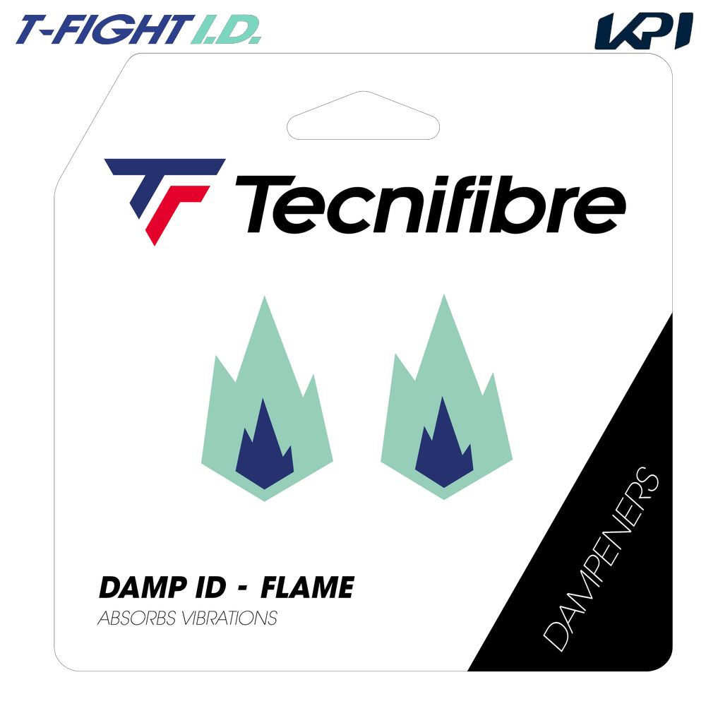 テクニファイバー Tecnifibre テニスアクセサリー    T-FIGHT ID FLAME DAMP 2個入り ティーファイト ダンプ 53FLAMEDAM 7月下旬発売予定※予約