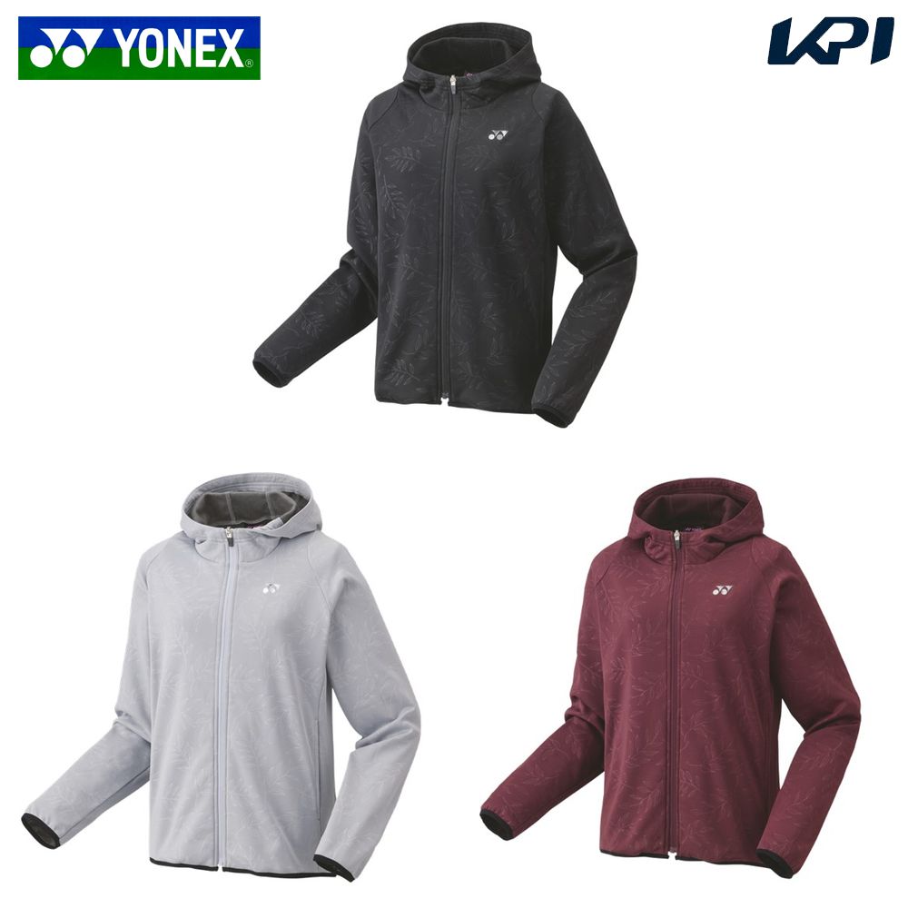 ヨネックス YONEX テニスウェア レディース   ニットウォームアップパーカー 58112 2024FW