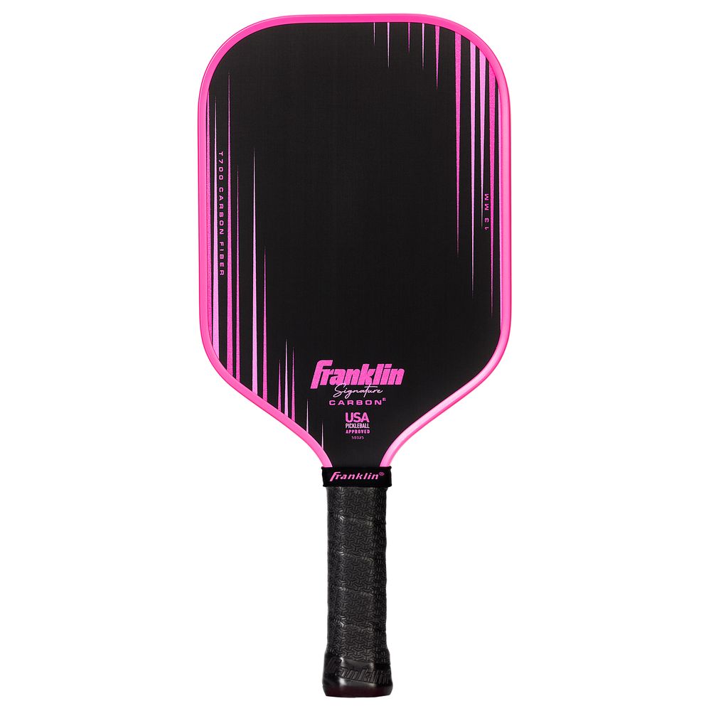 フランクリン Franklin ピックルボールパドル    Signature Carbon Elongated 13MM Pink 59325
