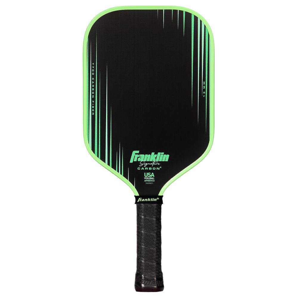 フランクリン Franklin ピックルボールパドル    Signature Carbon Elongated 13MM Green 59325C1