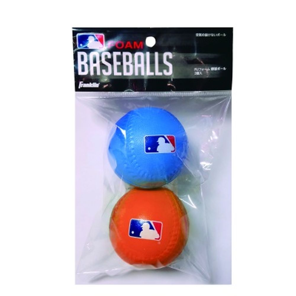 フランクリン Franklin 野球ボール ジュニア   MLB フォームボール2P (BL/RD) 64929K6