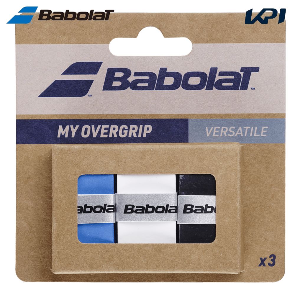 バボラ Babolat テニスグリップテープ    MY OVERGRIP x 3 マイ オーバーグリップX3 (3本入) 653052