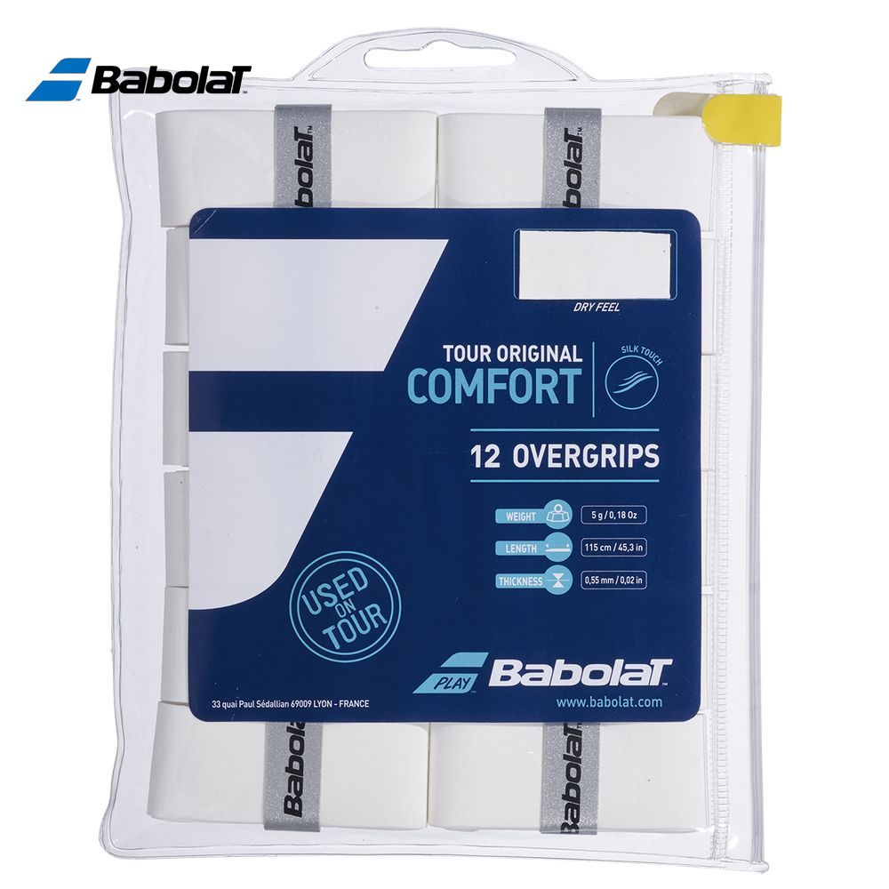 バボラ Babolat テニスグリップテープ  ツアー オリジナルX 12 TOUR ORIGIN X12 オーバーグリップ 654012